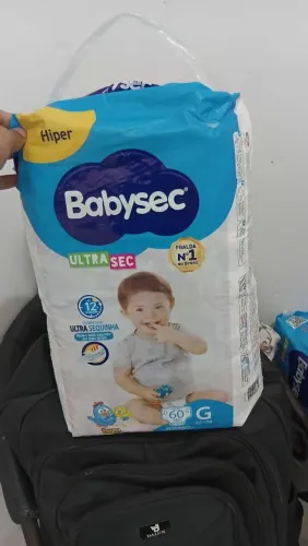 Vendo fraldas babysec 