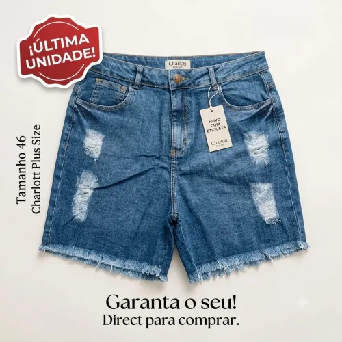 Short jeans plus size 46 NOVO