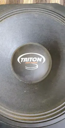 Vendo par de médio grave Woofer Triton 10 Polegadas 400w Rms 10-xrl800 8 Ohms 800w