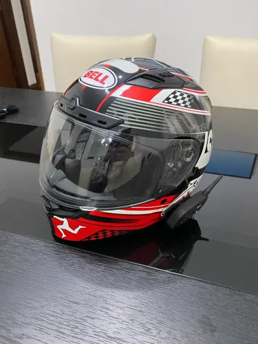 Capacete Bell Qualifier Dlz Mips Isle of Man com comunicador Tamanho 56