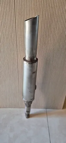 Abafador esportivo de inox 