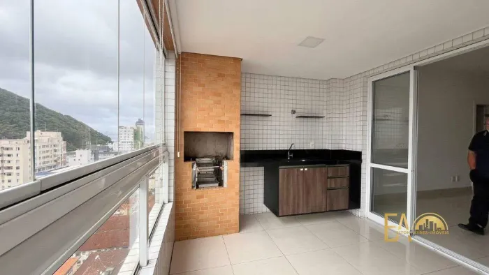 Apartamento 2 Quartos com Suíte e Varanda Gourmet no Altos de Palermo  São Vicente