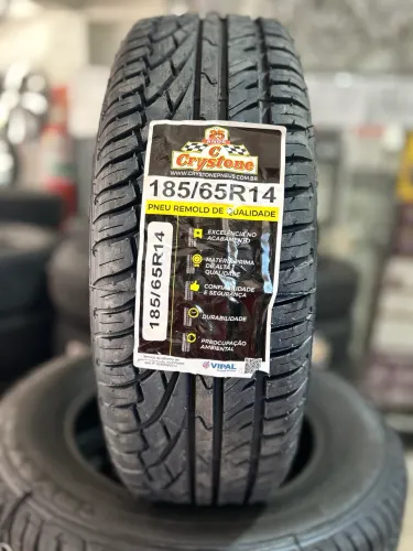 Pneu remolde CRYSTONE aro 185-65r14 Vipal