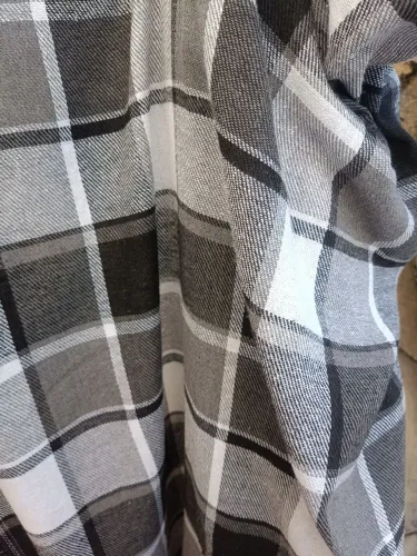 Tecido Flanela xadrez em metro