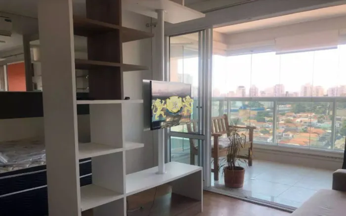 Excelente flat no Campo Belo para alugar - Edifício Viaza 400