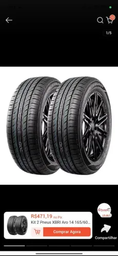 Pneu 165\60r14