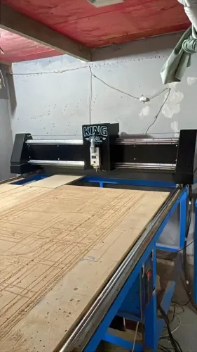 king CNC ROUTER - 1250x1950- Spindle 2 CV