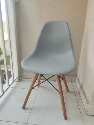 Cadeira Eames Eiffel Cinza - USADA