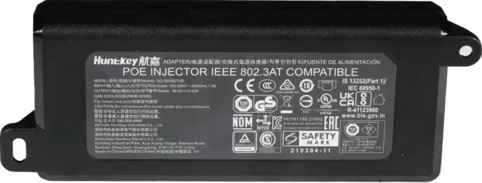 Injetor Poe Ethernet 802./at Huntkey