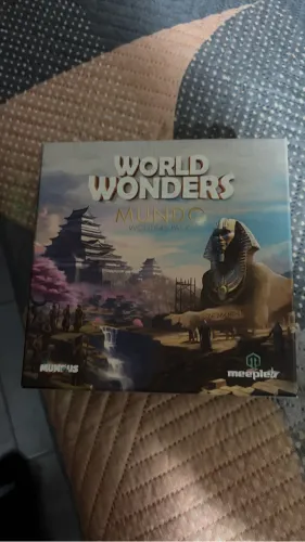 World Wonders Jogo Tabuleiro + Expansão Mundo (usado)