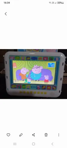 Dvd Tectoy Pepa Pig. Completo e conservado. Bateria recarregável e USB para pen-drive. 