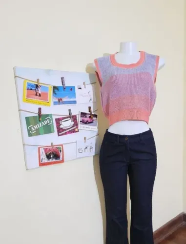 Lote 4 Blusas Tam M Market Jeans Femininas