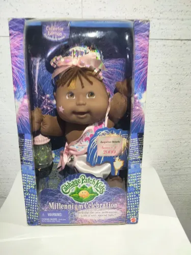 Cabbage Patch Kids Millennium Celebration 2000 Mattel #23110 na Caixa.
