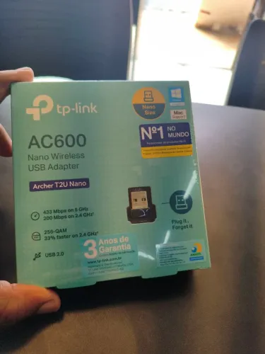 Adaptador Wi-Fi USB TP Link Ac600