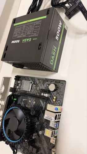 Kit Gamer i5 14ª Geração + placa mae + memória + fonte 500W