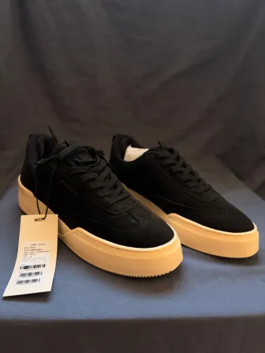 Tênis Reserva Cross Preto Couro/Camurça Original - Novo na Caixa (Tam 38 BR)