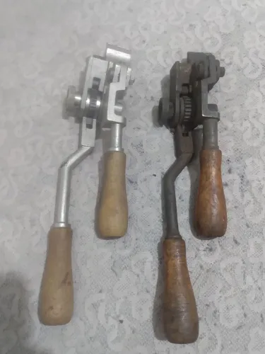 máquina de cintar poste com catraca <br>Máquina De Cintar Fita De Aço ( Fusimac Catrac