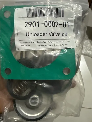 kit de reparo/manutenção da válvula de alívio e admissão (Unloader Valve Kit)