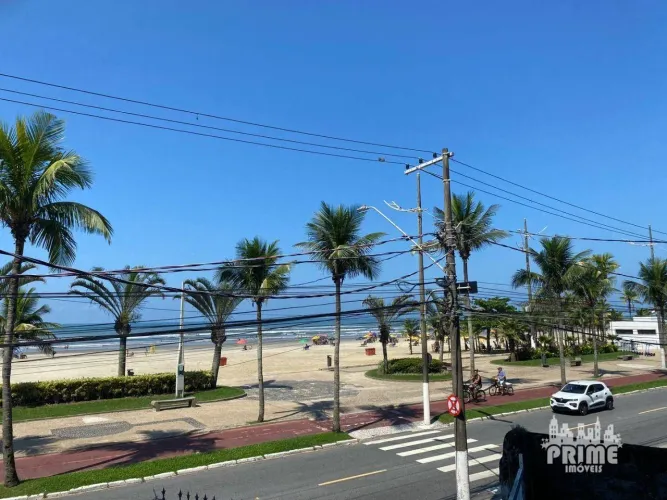Apartamento com 1 dormitório, frente mar, para alugar, 46 m² por R$ 2.480/mês - Ocian - Pr