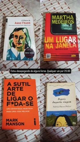 Desapego de livros