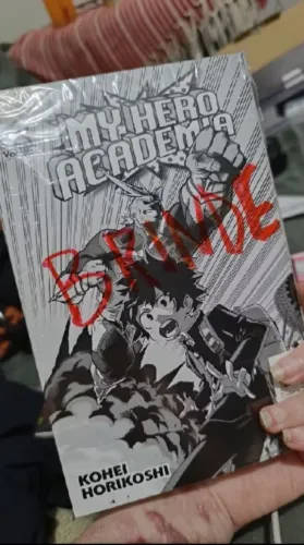 Mangá My Hero Academy 1 (Capa Variante, Muito Raro.)