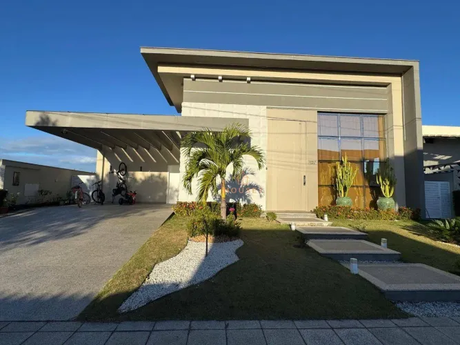 Casa linear alto padrão 3 quartos no Condomínio Boulevard Lagoa