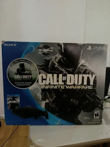 Playstation 4 na caixa ps4