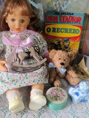 Boneca Sonho de Menina Baby Brink anos 90 