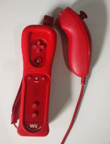 Controles Wii Mote e Nunchuck Originais Perfeitos
