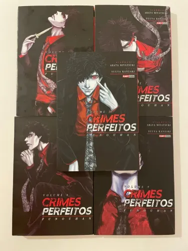 MANGÁ CRIMES PERFEITOS VOL. 6 ao 9
