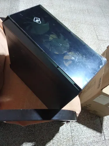 gabinete gamer com fan 