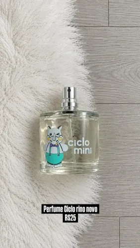 Perfume Ciclo rino mini novo