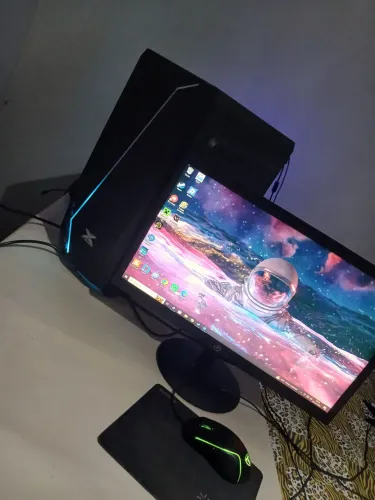 PC Gamer Completo (Rodando LoL, Valorant, CS e GTA V) + Monitor + Periféricos