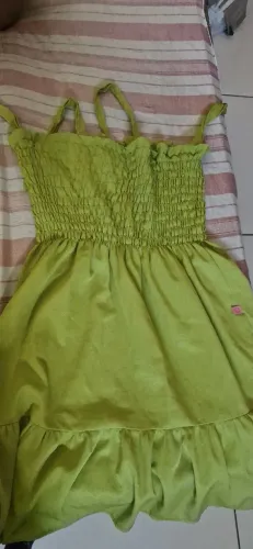vestido de verao verde