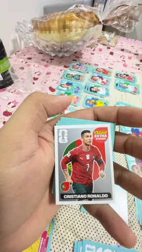 FIGURINHA EXTRA STICKER - CRISTIANO RONALDO