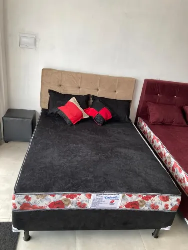 A proveite a promoção que é só hoje. Cama Casal por R$449