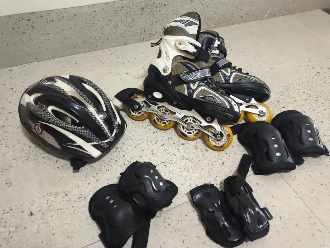 Patins com kit completo - N35 a 38