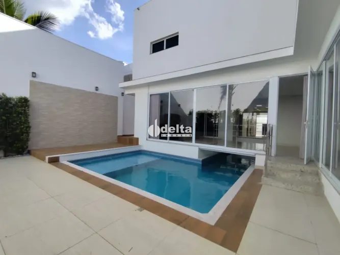 Casa residencial com 4 suítes, disponível para locação e venda no bairro Morada da Colina 