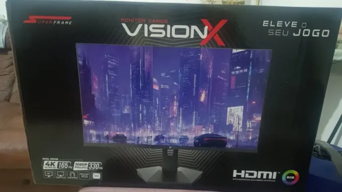 Monitor Gamer SuperFrame VisionX, 27 Pol, Dual Mode, 4K