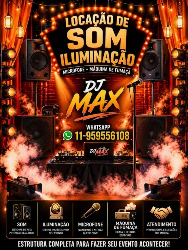 locação som 