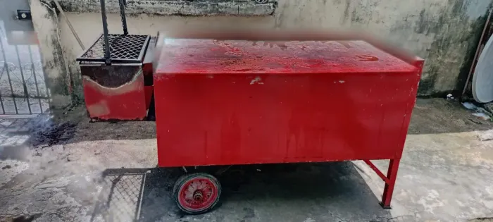 Carro de churrasco 