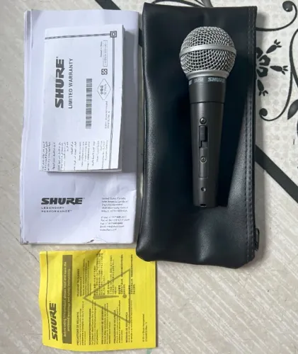 Kit Mic SM58 Shure + Meia luas 