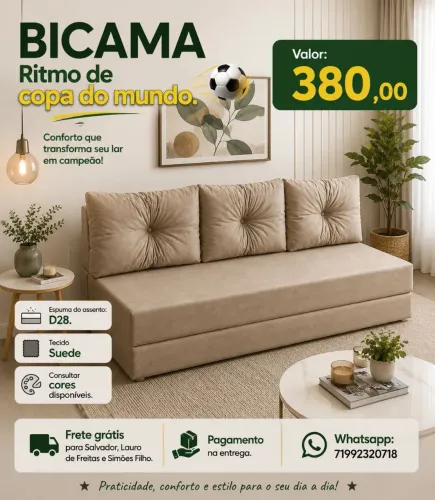 BICAMA DIVERSAS CORES 