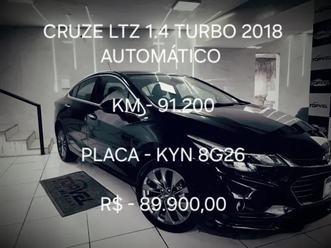 Chevrolet Cruze LTZ 1.4 16V Turbo Flex 4P Aut. 2018