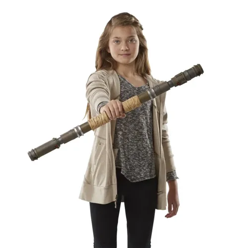 bastão extensível star wars rey hasbro