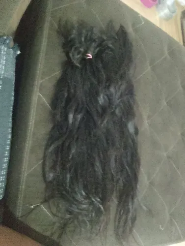 Vede se cabelo humano 55 e 60 cm 3 telas e cabelo solto