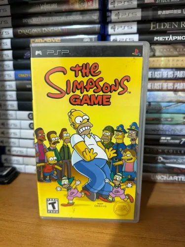 Jogo The Simpsons Game para PSP