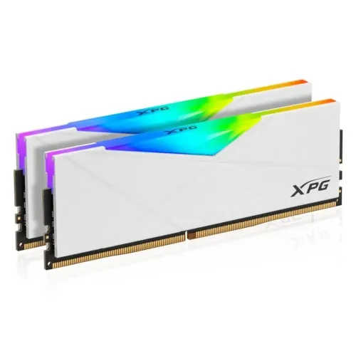 Memória RAM XPG Spectrix D50 DDR4 32GB(2x16) Branca, 3600MHz