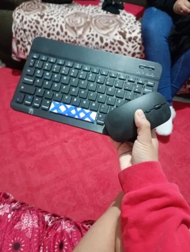 Teclado via bluetooth com mouse