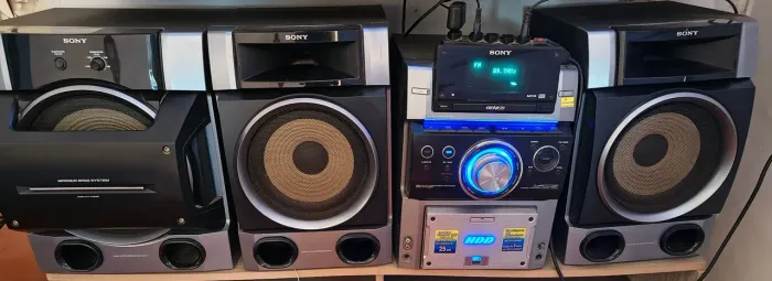 Som Mini System Sony modelo Genezi